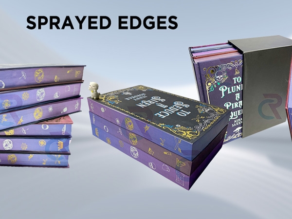 Exclusive Editions Books With Sprayed Edges