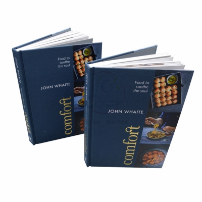 Textured Cloth cover Cooking book printing