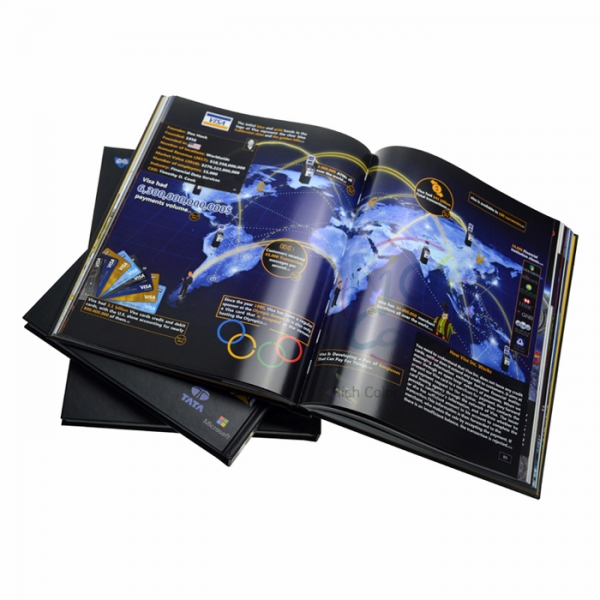 Hardcover catalog printing service Shenzhen Rich Color Printing