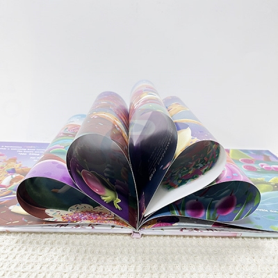 Glitter Effect Children‘s Book Printing