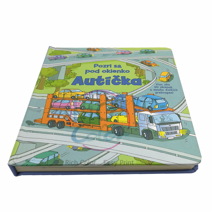Hardcover Board Book With Flap