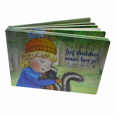 Landscape Hardcover Children Board Book printing