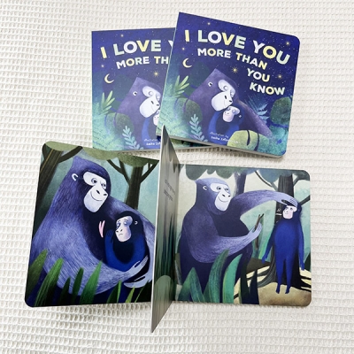 Printing Reflections Board Books With Mirrors In China